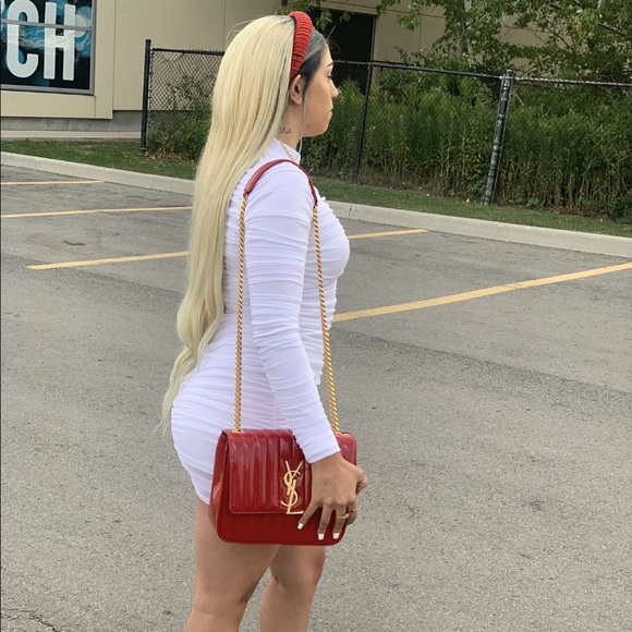 White dress , worn once ! - Picture 2 of 2